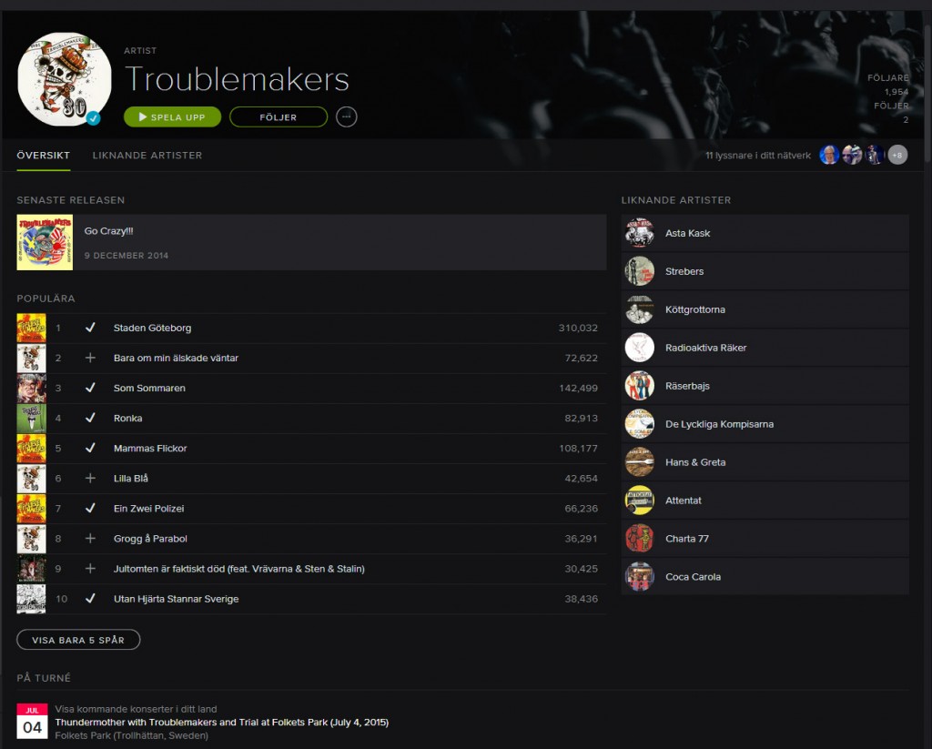 Spotify Verified Artist